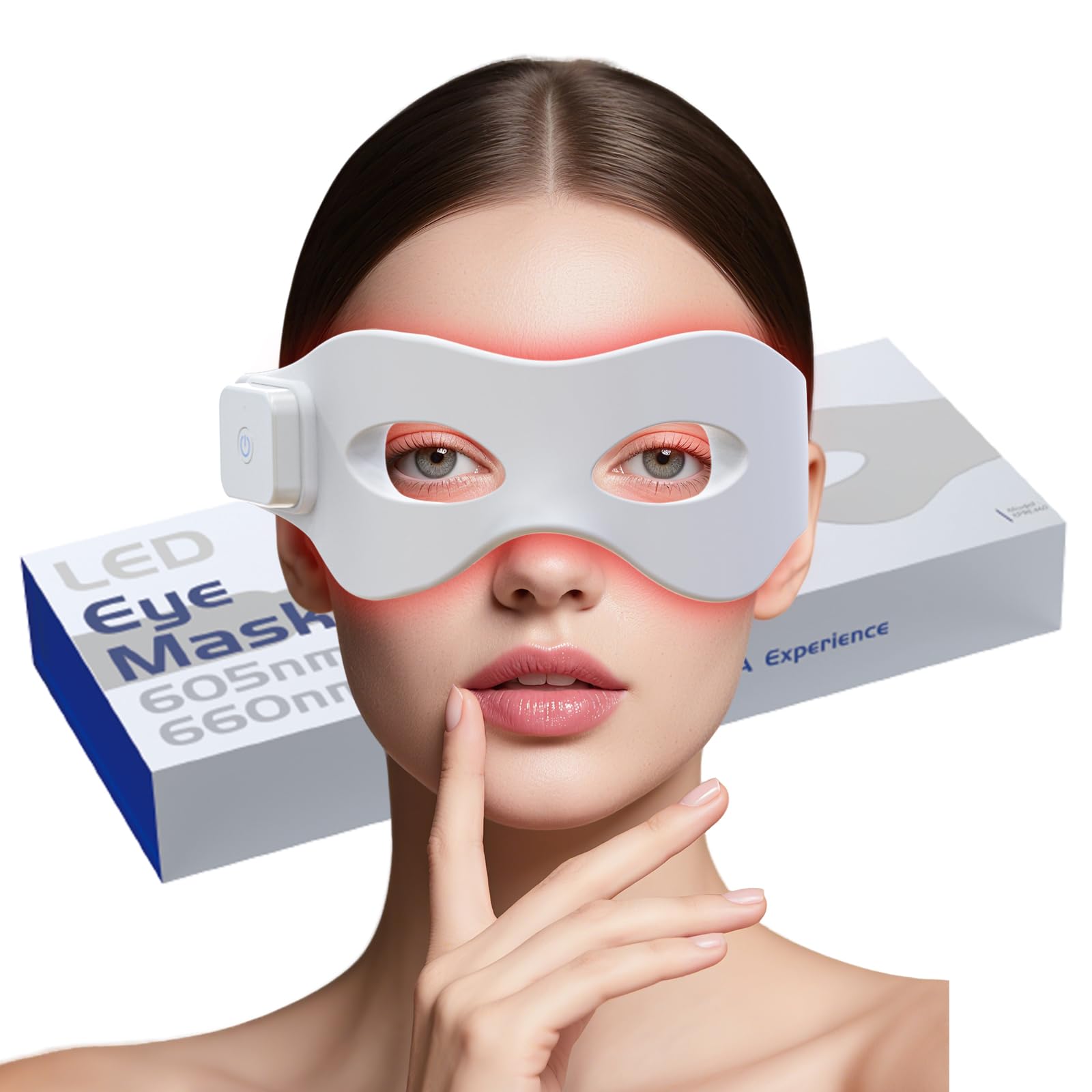 جهاز تدليك العين بالضوء الأحمر - مراجعة Light Therapy Glasses وسعره