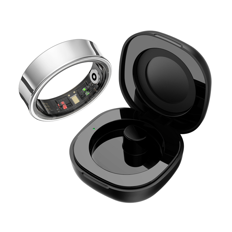 خاتم ذكي للرجال والنساء مع علب - مراجعة Temperature Ring Skin وسعره